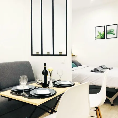 Studio 18M2 - 3 Min A Pied Des Champs Et Metro